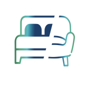 Illustration du marché des tissus SUBRENAT pour la maison (fabricant de linge de maison, housse de couette et oreillers, coussin de siège, matelas...)